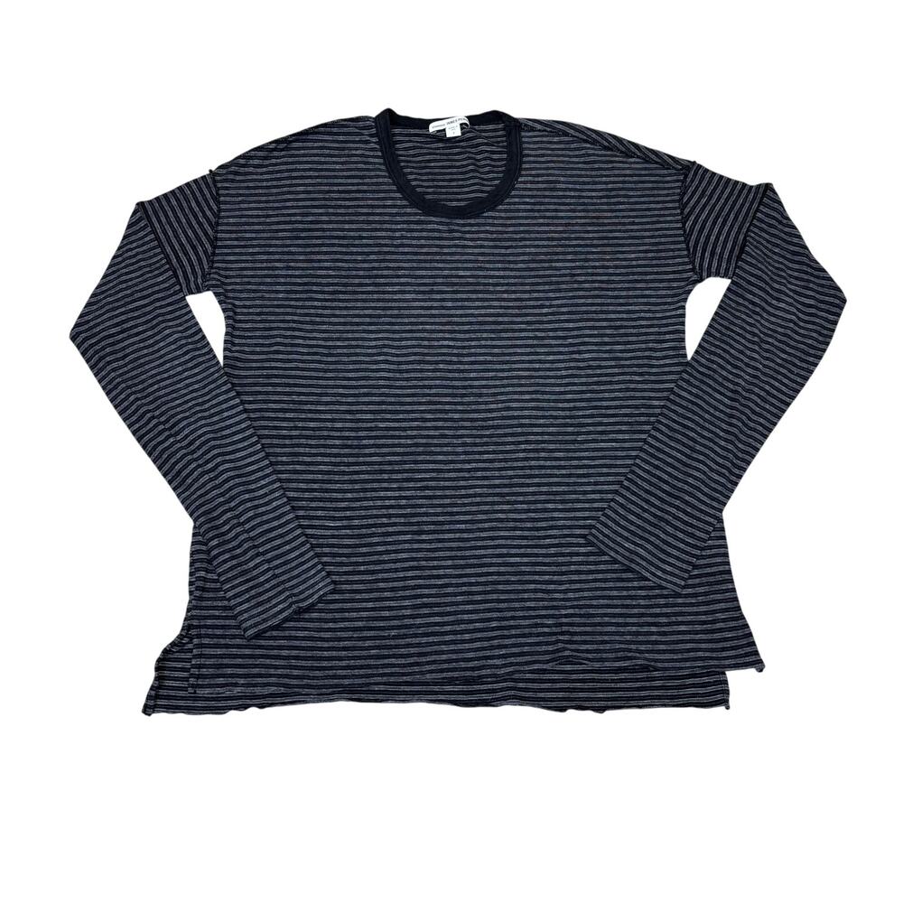 Standard James Perse Striped Long Sleeve Top Women's Small